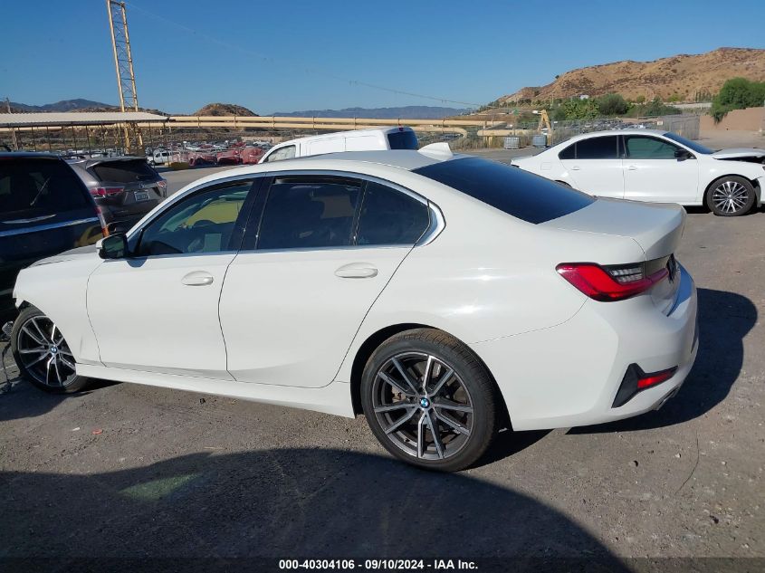 2019 BMW 330I VIN: 3MW5R1J59K8A05568 Lot: 40304106