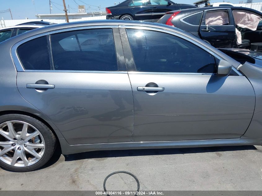 2011 Infiniti G37 Journey VIN: JN1CV6AP1BM500261 Lot: 40304116