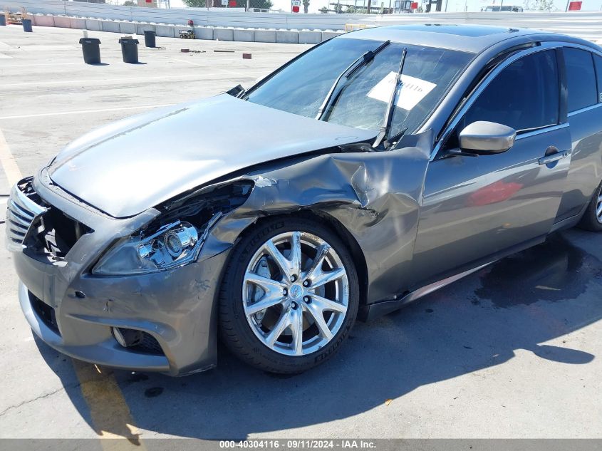 2011 Infiniti G37 Journey VIN: JN1CV6AP1BM500261 Lot: 40304116