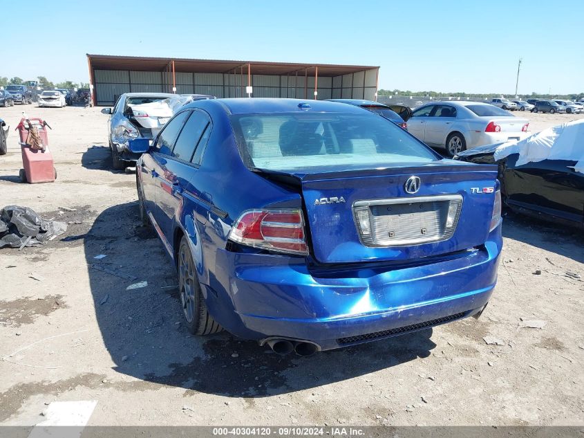 2007 Acura Tl Type S VIN: 19UUA76567A014954 Lot: 40304120