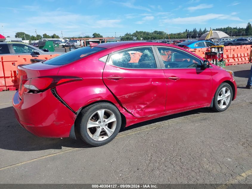 2016 Hyundai Elantra Value Edition VIN: KMHDH4AE8GU557359 Lot: 40304127