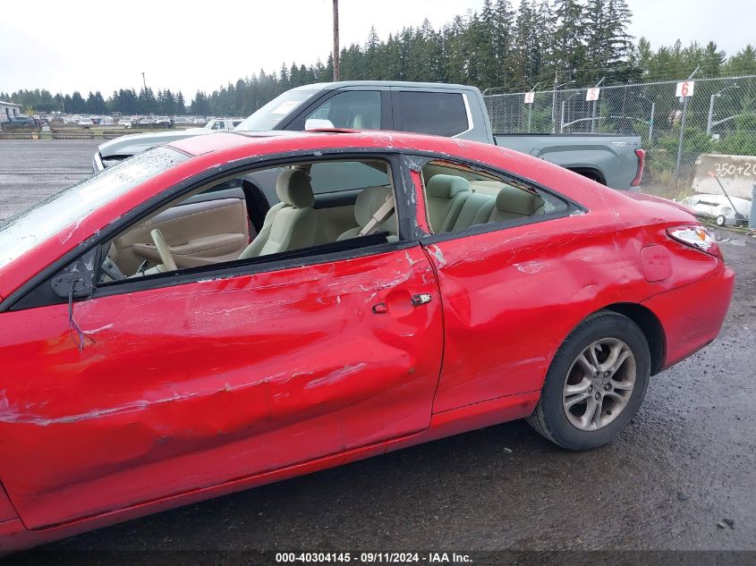 2004 Toyota Camry Solara Se/Sle VIN: 4T1CE38P14U799203 Lot: 40304145