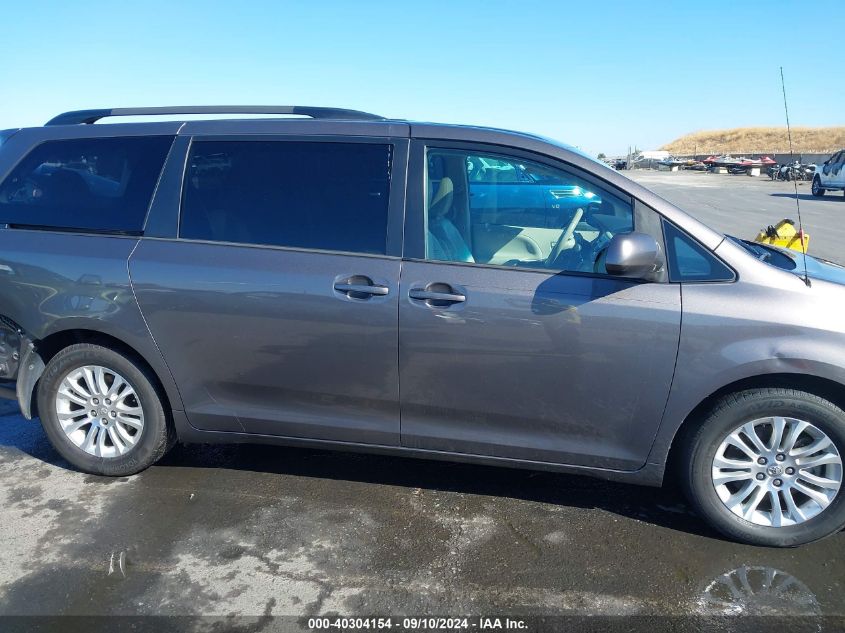 2013 Toyota Sienna Xle V6 8 Passenger VIN: 5TDYK3DC3DS351619 Lot: 40304154