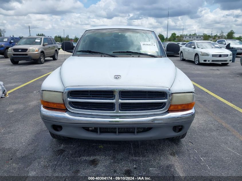 2000 Dodge Dakota Slt/Sport VIN: 1B7GL22N9YS577801 Lot: 40304174