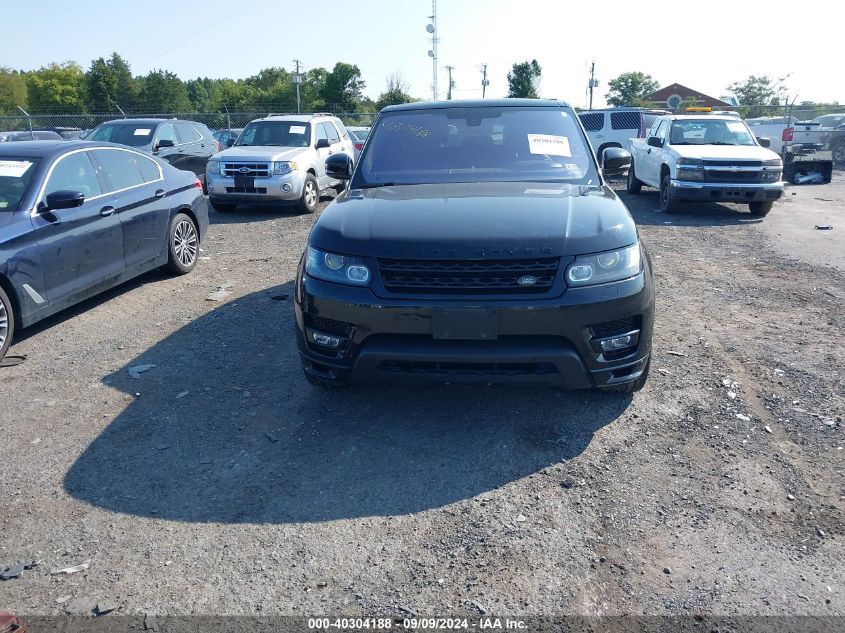 2016 Land Rover Range Rover Sport 3.0L V6 Supercharged Hse VIN: SALWS2PF2GA592346 Lot: 40304188