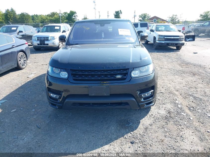 2016 Land Rover Range Rover Sport 3.0L V6 Supercharged Hse VIN: SALWS2PF2GA592346 Lot: 40304188