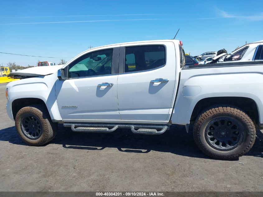 2017 GMC Canyon Slt VIN: 1GTG6DEN7H1244601 Lot: 40304201