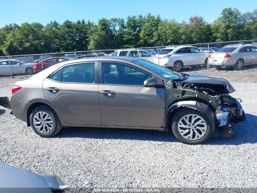 2017 Toyota Corolla Le VIN: 2T1BURHE1HC891483 Lot: 40304220