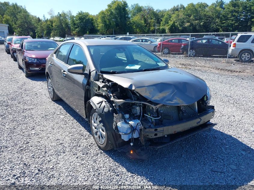 2017 Toyota Corolla Le VIN: 2T1BURHE1HC891483 Lot: 40304220