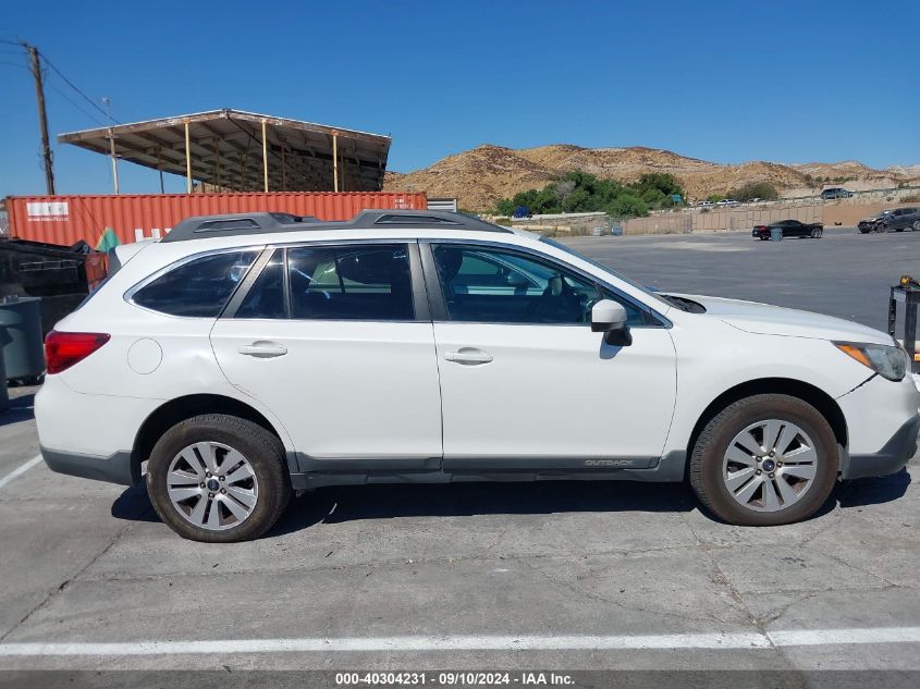 2015 Subaru Outback 2.5I Premium VIN: 4S4BSACC4F3349194 Lot: 40304231