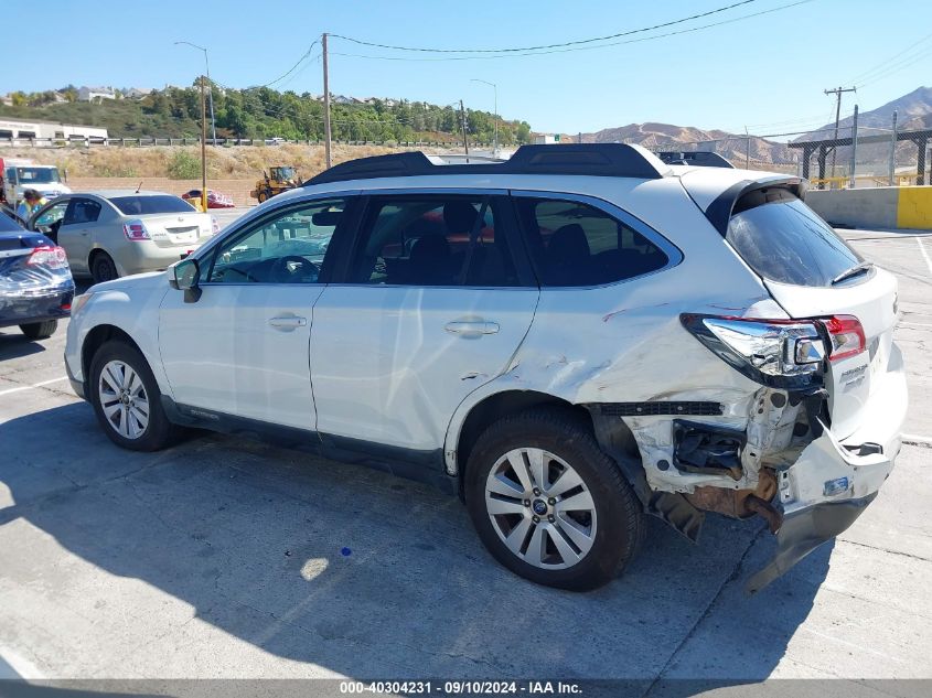 2015 Subaru Outback 2.5I Premium VIN: 4S4BSACC4F3349194 Lot: 40304231