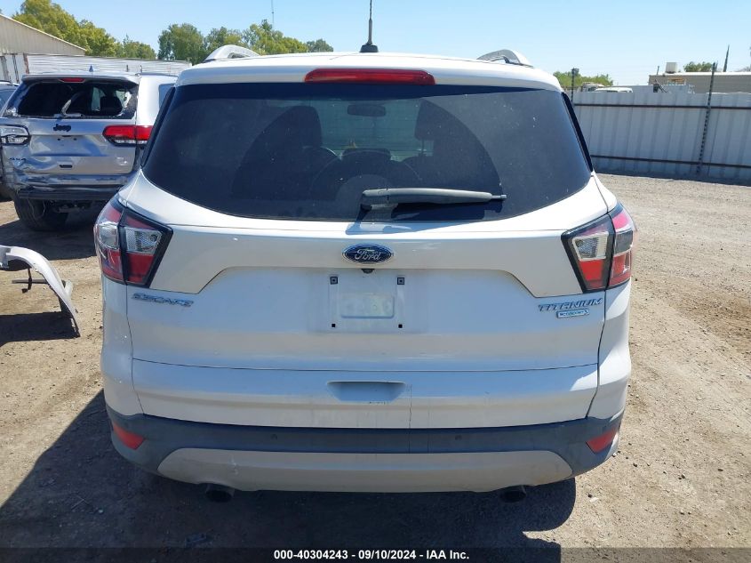 2017 FORD ESCAPE TITANIUM - 1FMCU0JD7HUC67137