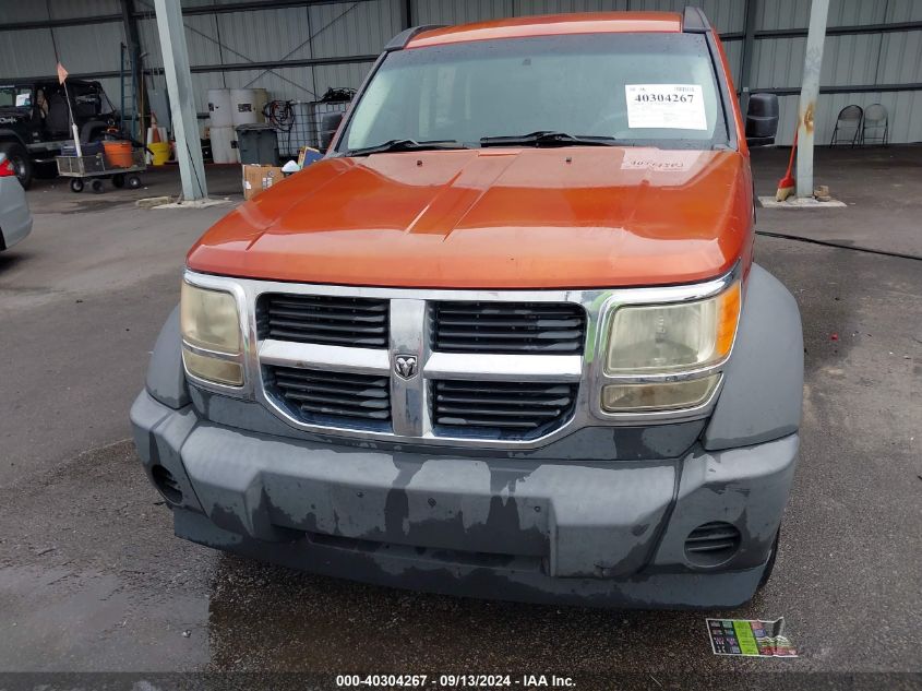 2007 Dodge Nitro Sxt VIN: 1D8GT28K57W591166 Lot: 40304267