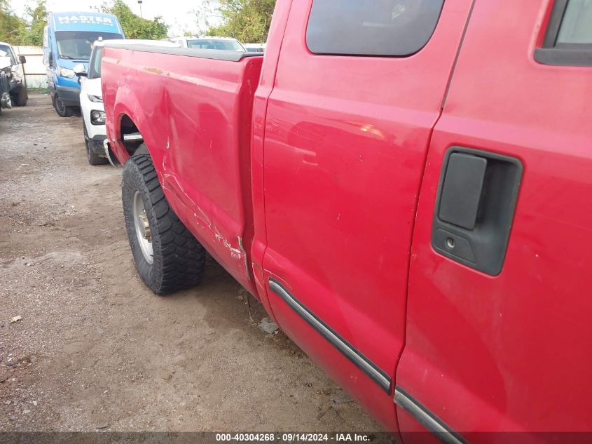 1999 Ford F-250 Lariat/Xl/Xlt VIN: 1FTNX20F6XED38209 Lot: 40304268