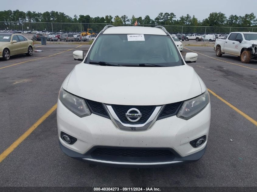 2014 Nissan Rogue S/Sl/Sv VIN: 5N1AT2MV8EC762362 Lot: 40304273