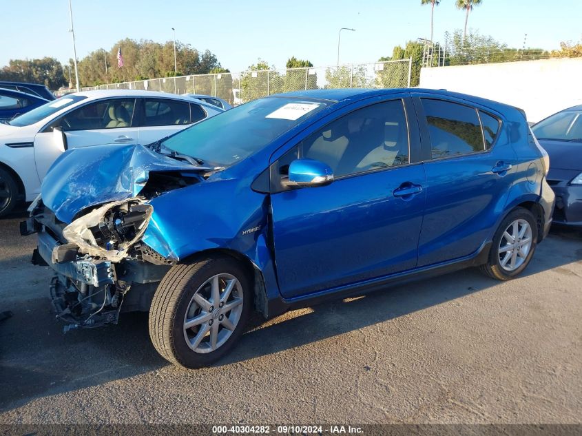 JTDKDTB34H1593633 2017 Toyota Prius C One