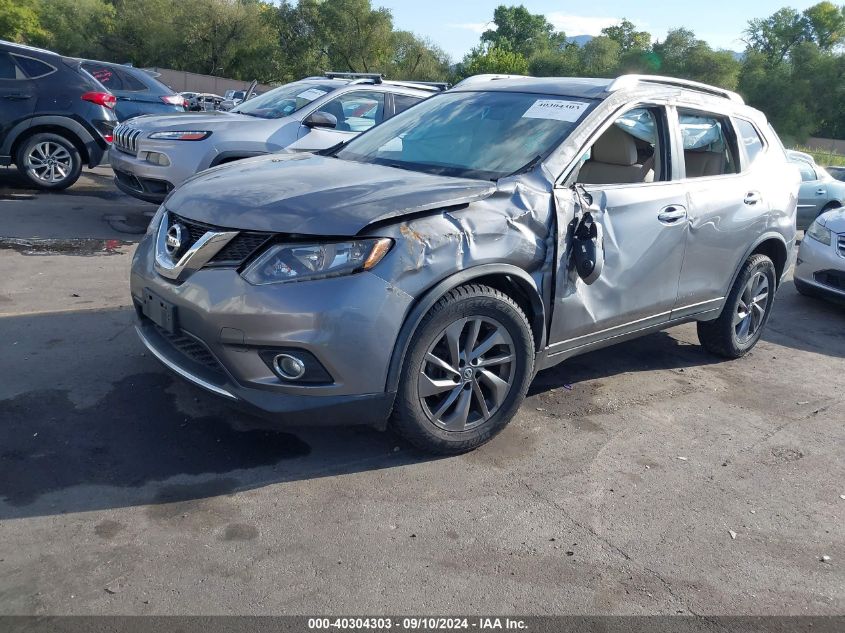 KNMAT2MV3GP718172 2016 NISSAN ROGUE - Image 2