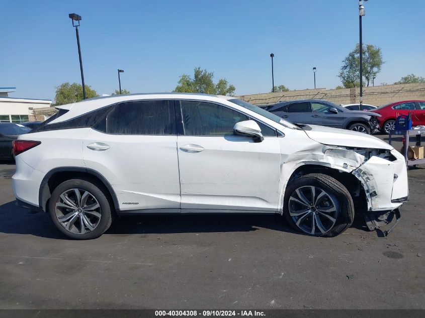 2019 Lexus Rx 450H VIN: 2T2BGMCA5KC038523 Lot: 40304308