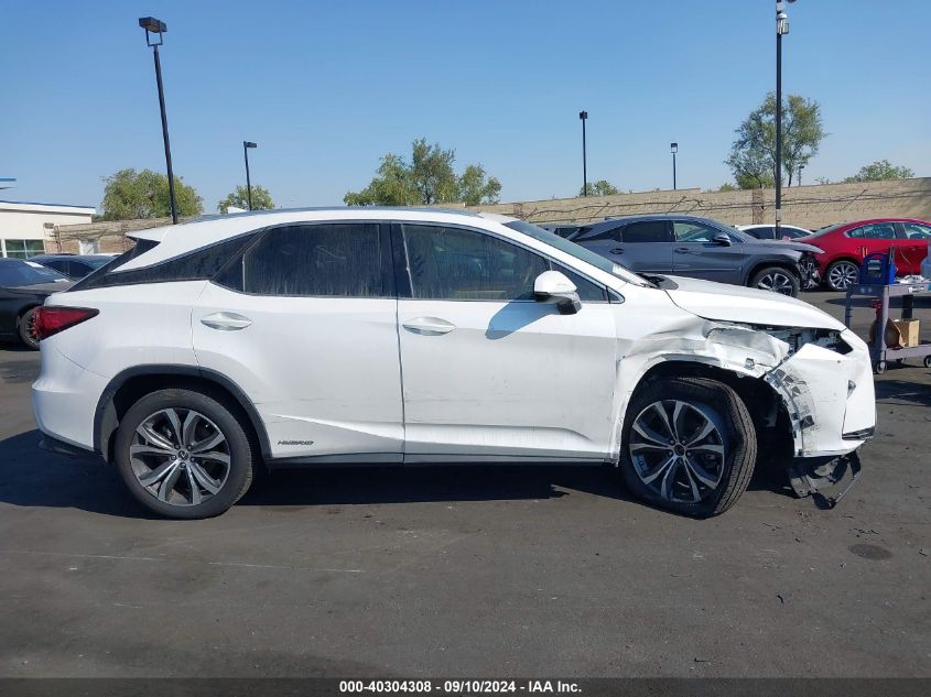 2019 Lexus Rx 450H VIN: 2T2BGMCA5KC038523 Lot: 40304308