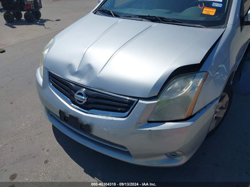 2010 Nissan Sentra 2.0 VIN: 3N1AB6AP3AL657377 Lot: 40304318