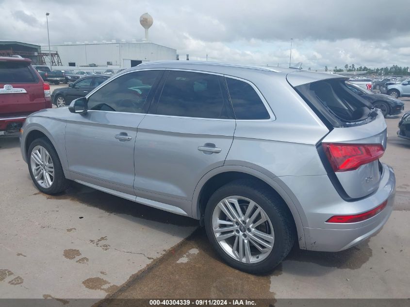 2018 Audi Q5 2.0T Premium/2.0T Tech Premium VIN: WA1BNAFY3J2211481 Lot: 40304339