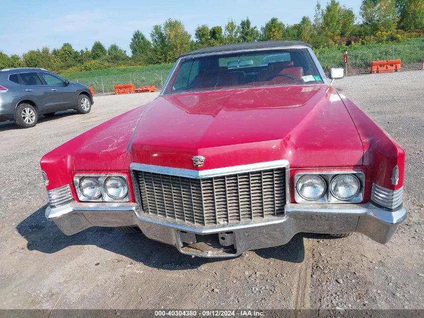 1970 Cadillac Deville VIN: F0256066 Lot: 40304380