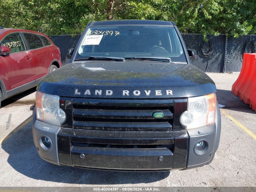 2008 Land Rover Lr3 V8 Se VIN: SALAE25498A491406 Lot: 40304397