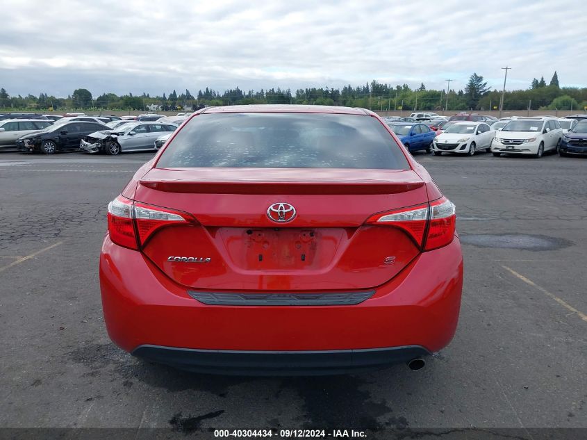 2015 Toyota Corolla S Plus VIN: 2T1BURHE5FC258398 Lot: 40304434