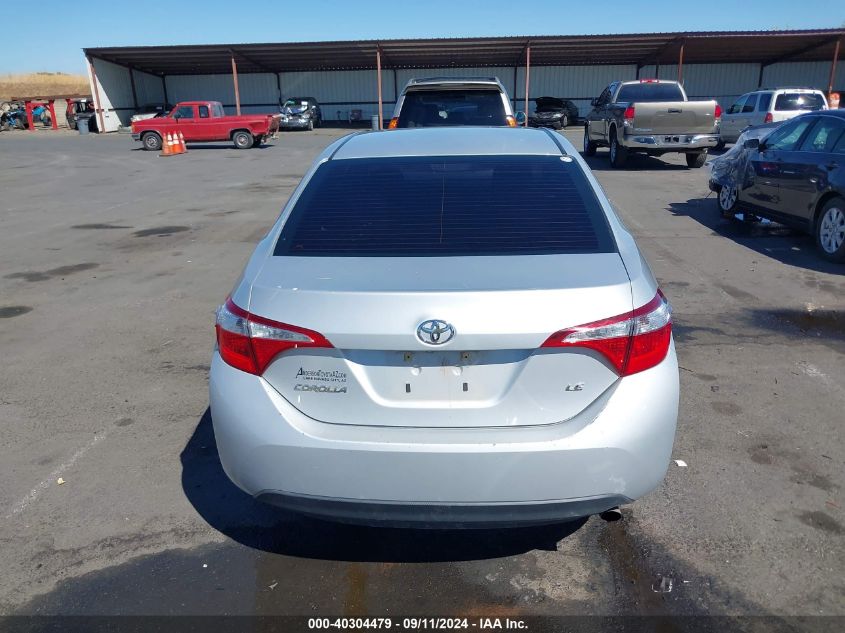 2014 Toyota Corolla Le Plus VIN: 2T1BURHEXEC087162 Lot: 40304479