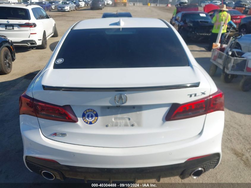 2019 Acura Tlx Tech A-Spec Pkgs VIN: 19UUB1F60KA005064 Lot: 40304488