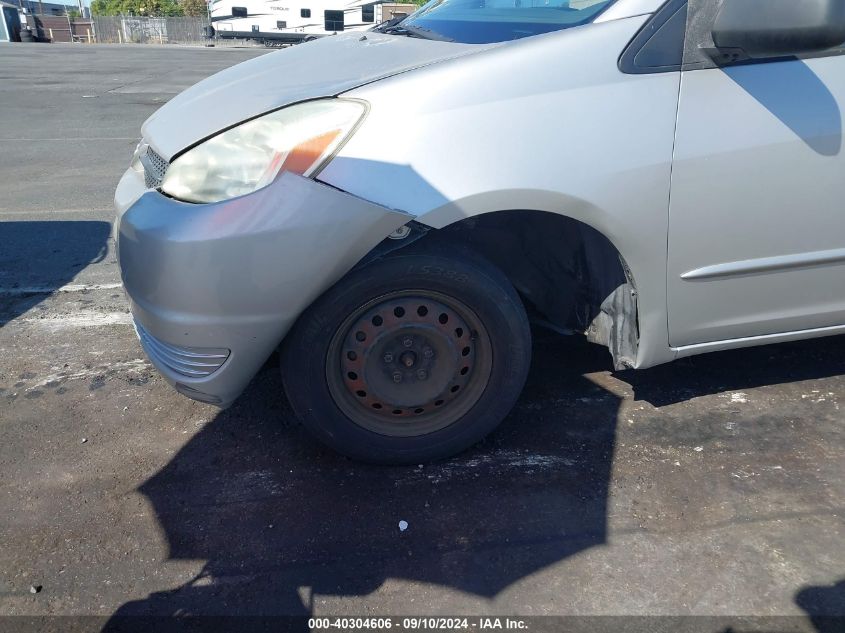 2004 Toyota Sienna Ce VIN: 5TDZA23C84S039640 Lot: 40304606