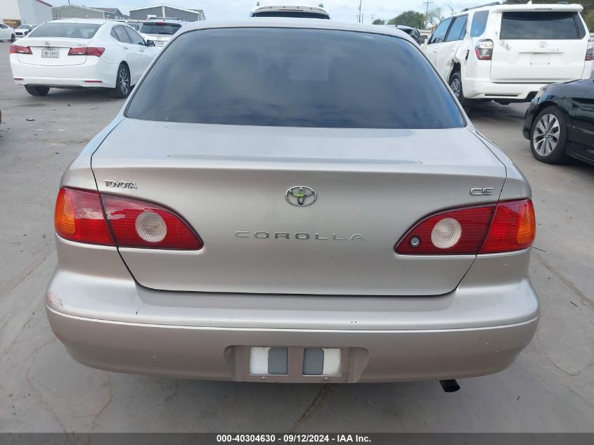 2002 Toyota Corolla Ce VIN: 1NXBR12E72Z615066 Lot: 40304630