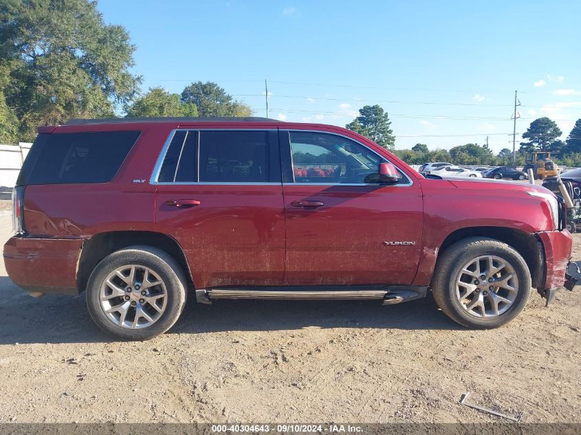 2016 GMC Yukon Slt VIN: 1GKS1BKCXGR255290 Lot: 40304643