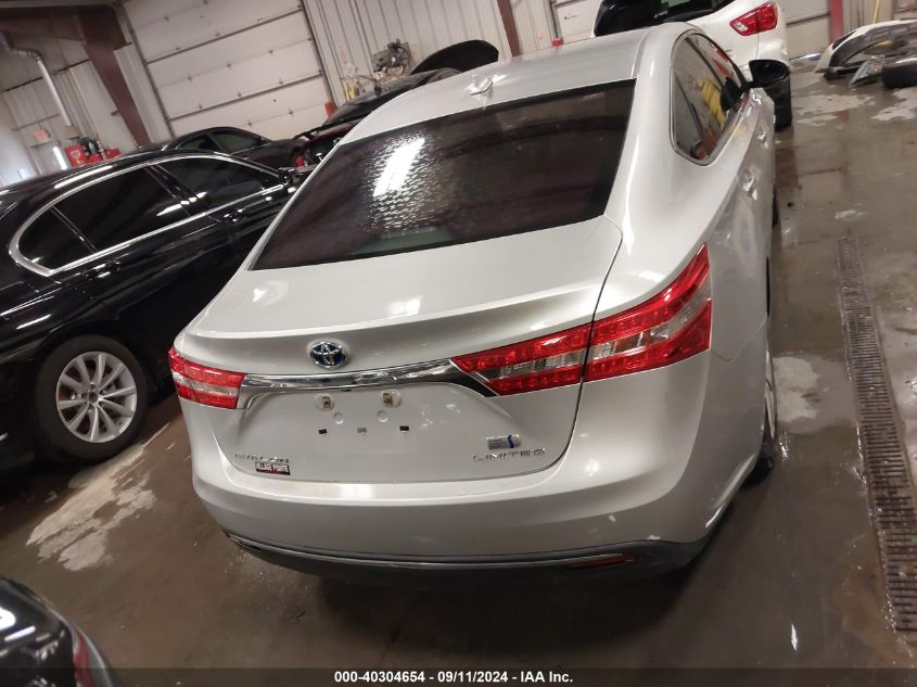 2014 Toyota Avalon Hybrid Limited VIN: 4T1BD1EB5EU024688 Lot: 40304654