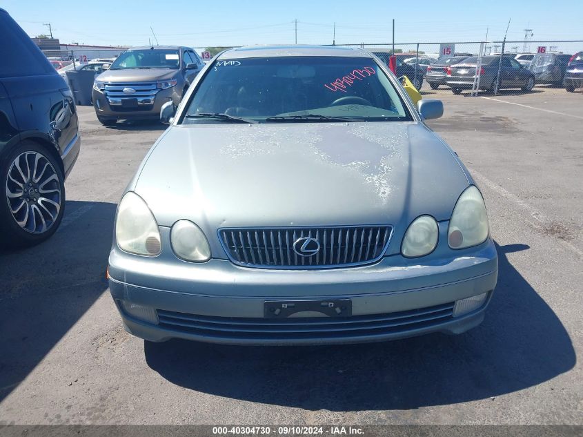 2001 Lexus Gs 300 VIN: JT8BD69S310144050 Lot: 40304730