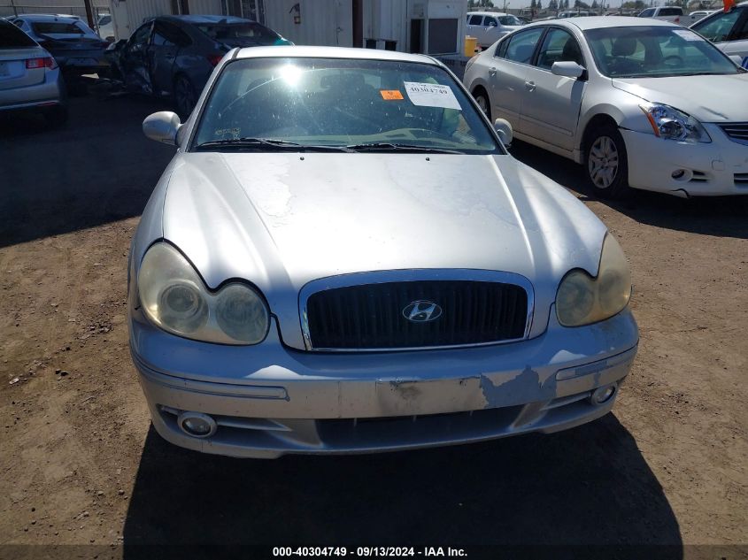 2002 Hyundai Sonata VIN: KMHWF25S32A681097 Lot: 40304749