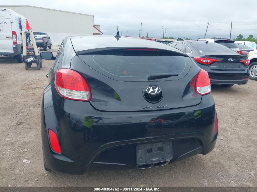 2013 Hyundai Veloster VIN: KMHTC6ADXDU095363 Lot: 40304762