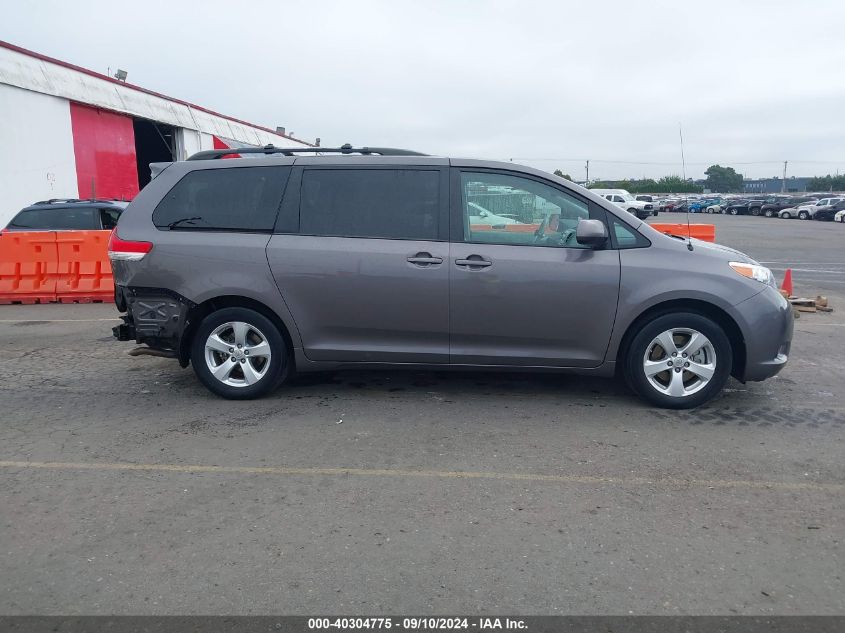 5TDKK3DC6CS271218 2012 Toyota Sienna Le V6 8 Passenger