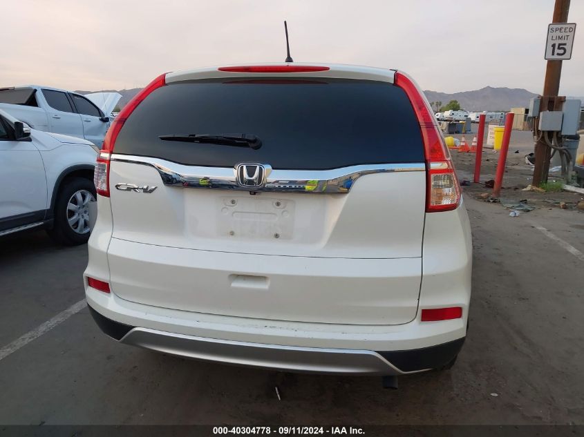 2015 Honda Cr-V Ex VIN: 5J6RM3H54FL017981 Lot: 40304778