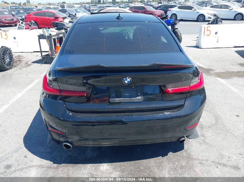 2021 BMW 330I VIN: 3MW5R1J08M8C16641 Lot: 40304784