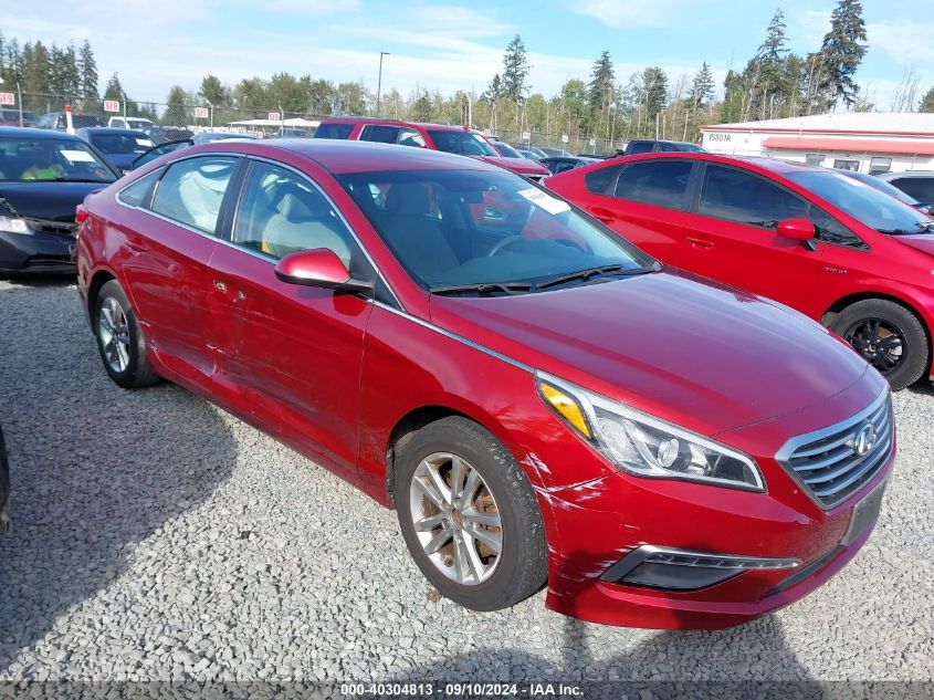 2015 Hyundai Sonata Se VIN: 5NPE24AFXFH116926 Lot: 40304813