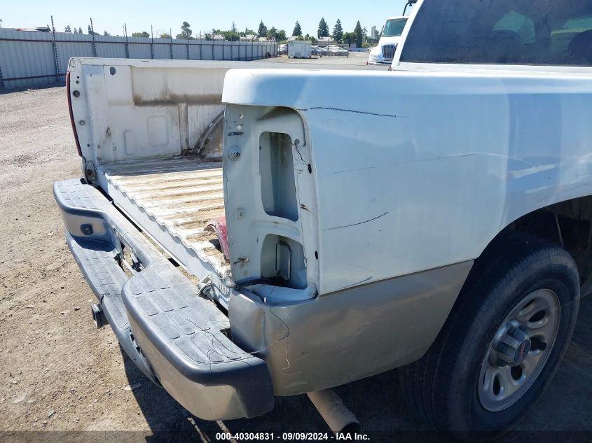 2003 GMC Sierra 1500 Sle VIN: 2GTEC19T631261870 Lot: 40304831