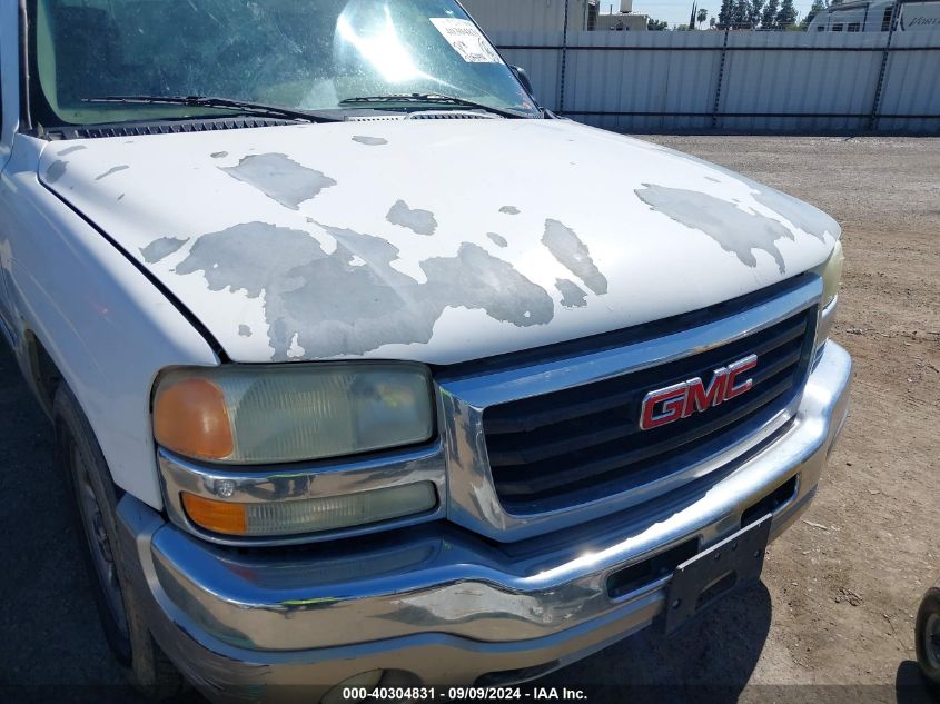 2003 GMC Sierra 1500 Sle VIN: 2GTEC19T631261870 Lot: 40304831