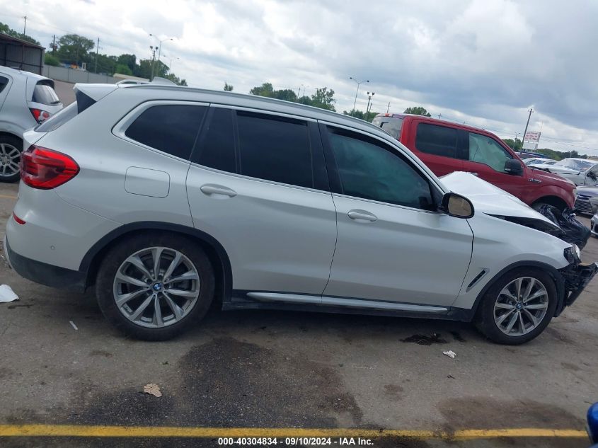 2019 BMW X3 Sdrive30I VIN: 5UXTR7C54KLE94787 Lot: 40304834