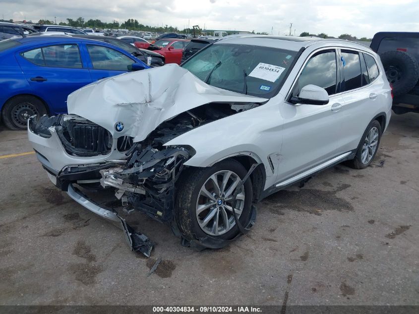 VIN 5UXTR7C54KLE94787 2019 BMW X3, Sdrive30I no.2