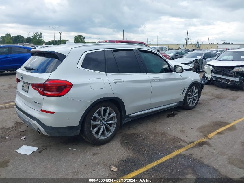 VIN 5UXTR7C54KLE94787 2019 BMW X3, Sdrive30I no.4