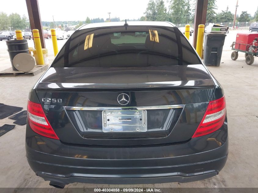 2013 Mercedes-Benz C 250 Luxury/Sport VIN: WDDGF4HBXDR291236 Lot: 40304858