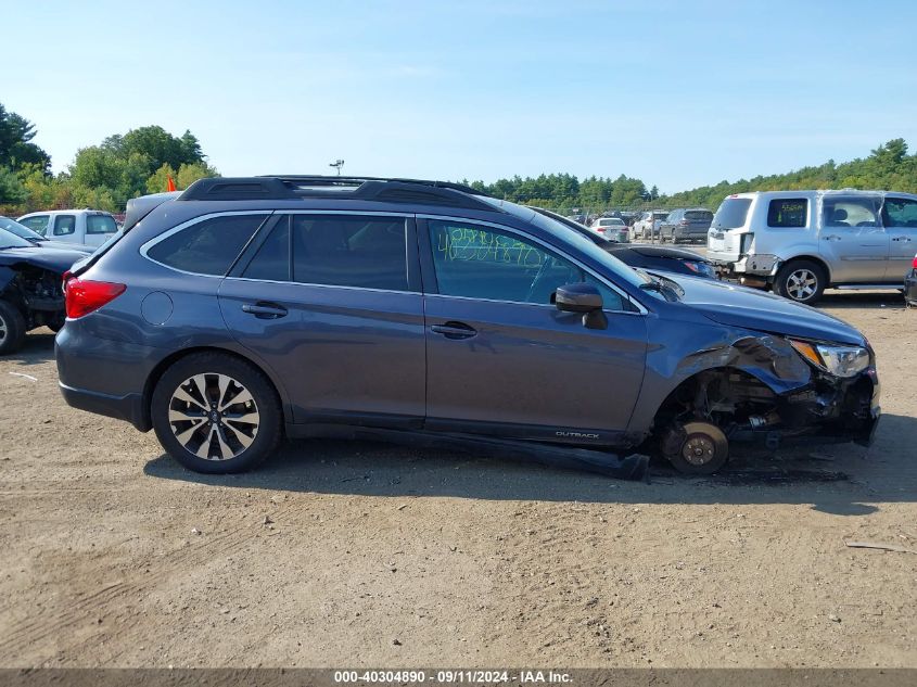 2016 Subaru Outback 2.5I Limited VIN: 4S4BSANC3G3241020 Lot: 40304890