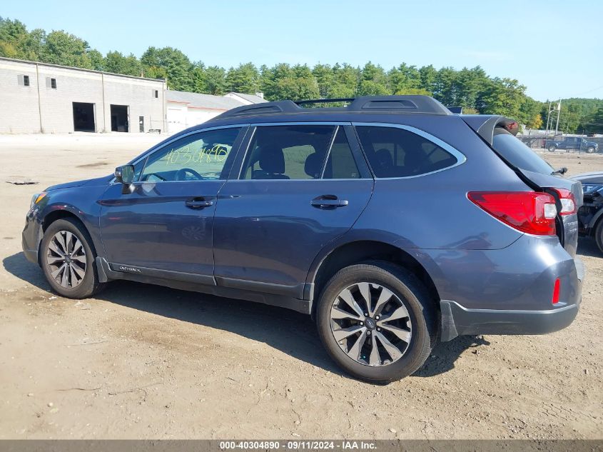 2016 Subaru Outback 2.5I Limited VIN: 4S4BSANC3G3241020 Lot: 40304890