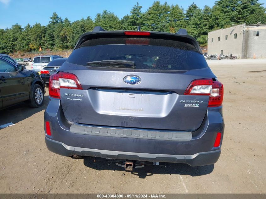 2016 Subaru Outback 2.5I Limited VIN: 4S4BSANC3G3241020 Lot: 40304890